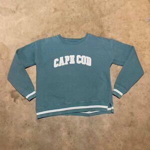 Cuffys ladies Cape cod Tea cuffed crewneck Size - M